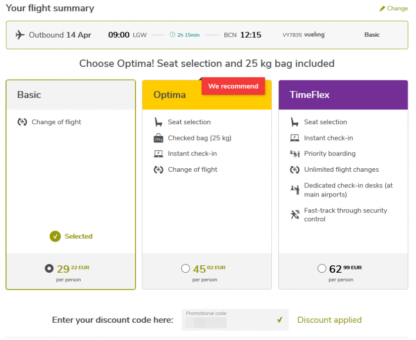 Vueling Promo Code 18 Discount Flights Before October 31 » Travel