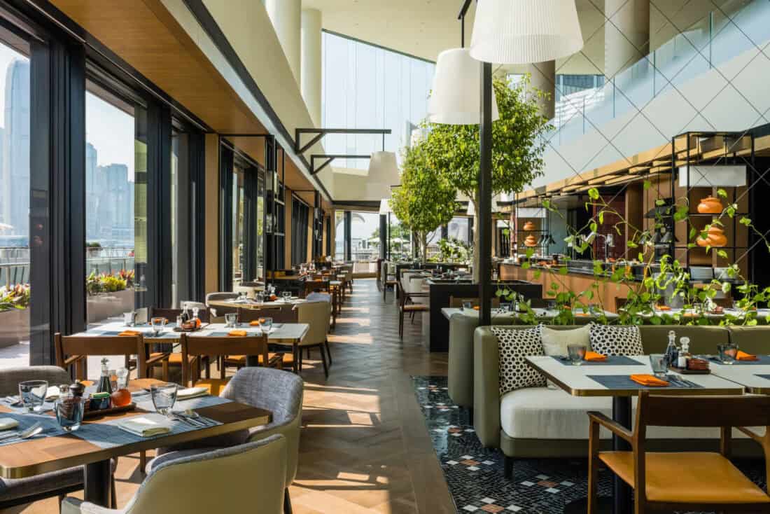 Regent Hong Kong breakfast restaurant