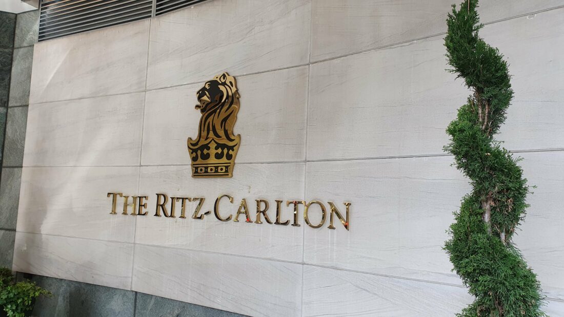 Ritz Carlton Sign