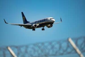 Ryanair Boeing 737 800 in Athens