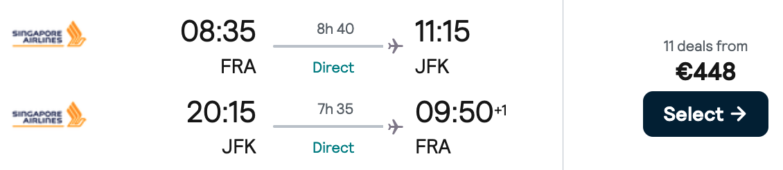 SQ FRA JFK 2026 0º1