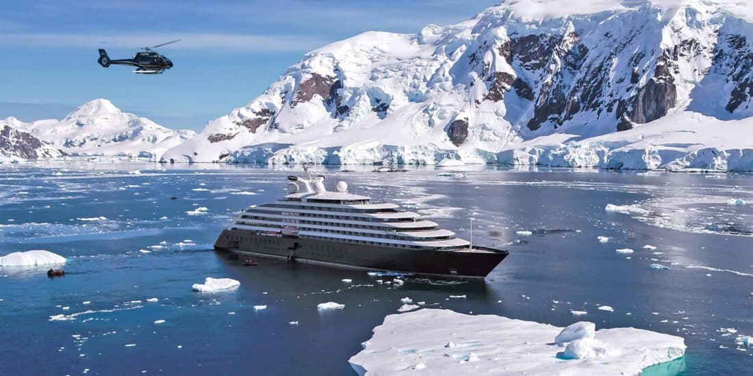 Scenic Eclipse Antarktis Aussenansicht