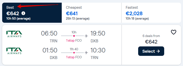 Skyscanner Best