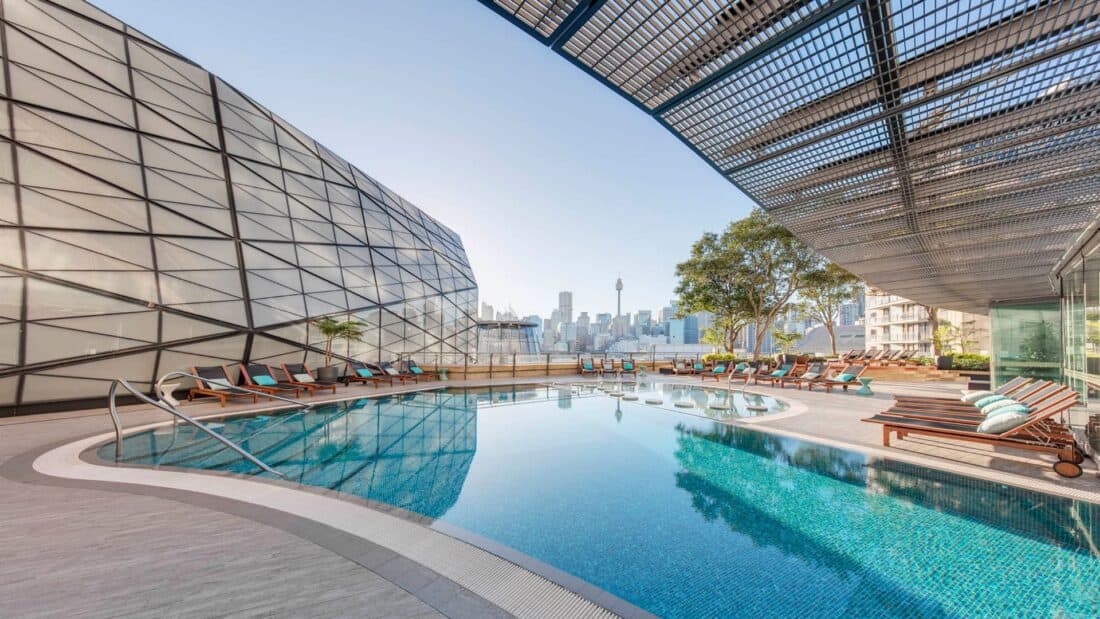 Star Grand Hotel Sydney Pool and View