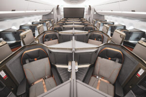 Starlux A350 business class