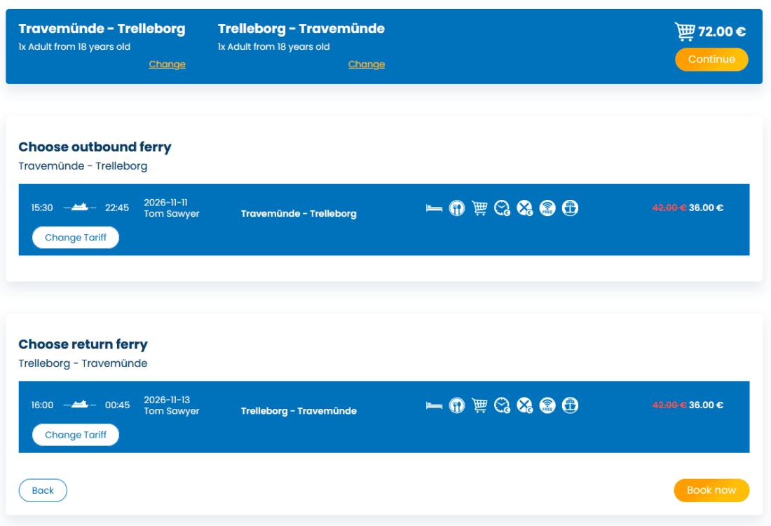 TT Line Discount