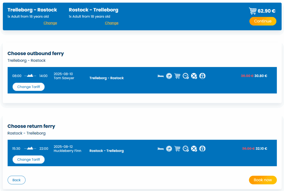 TT Line Discount 25b