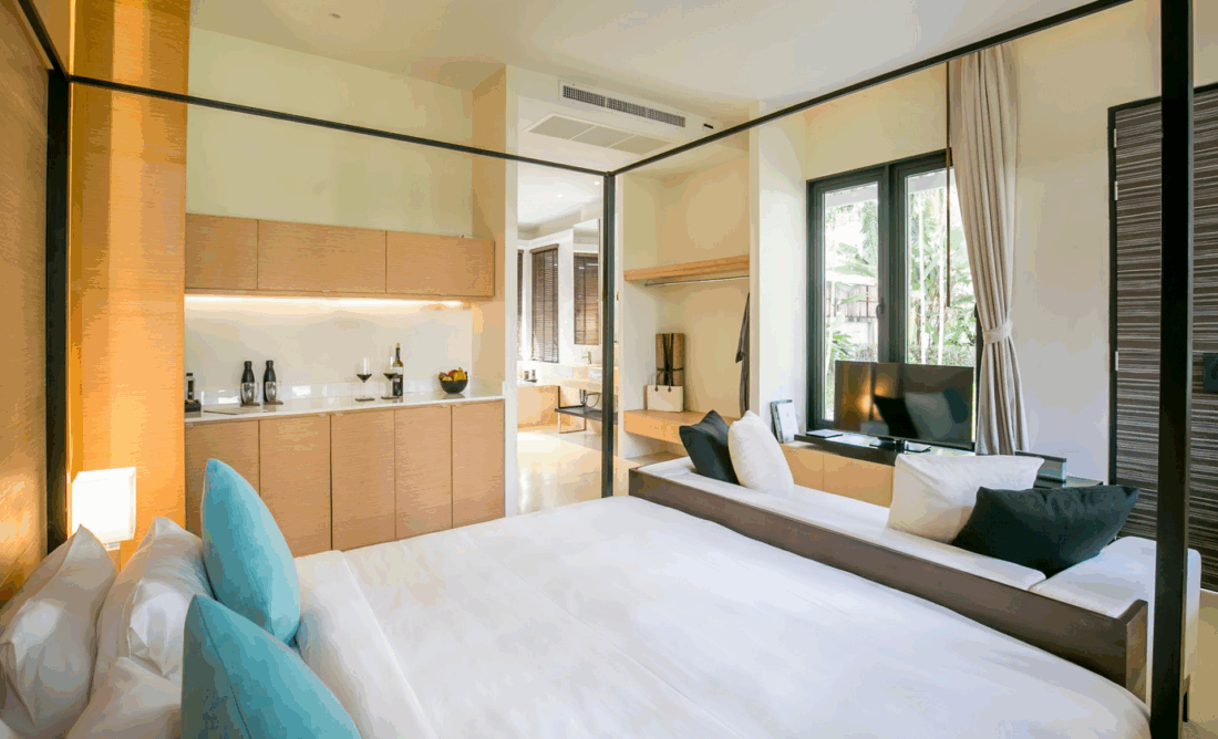 The Anda Mani Khaolak Beachfront Villas Bedroom II