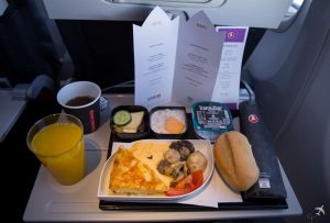 Turkish Airlines Economy Class Breakfast
