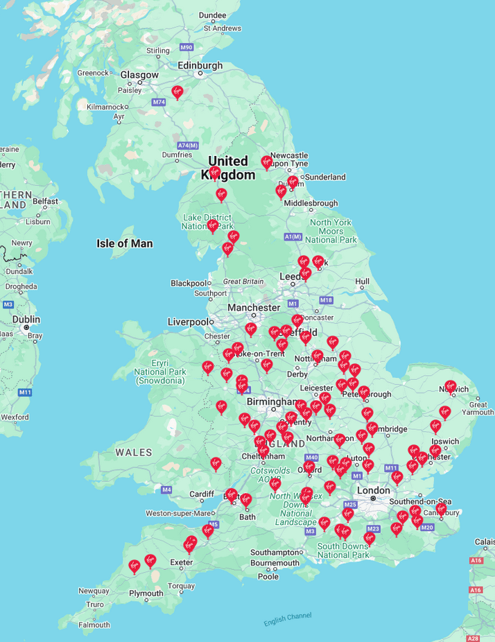 Virgin Ballons Launch Spots