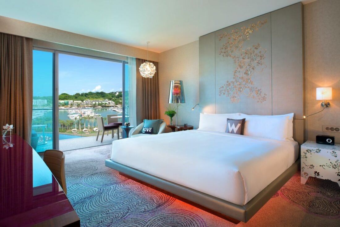W Singapore Sentosa fabulous room 6123 Classic Hor