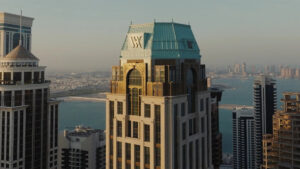 Waldorf Astoria Doha West Bay Drone pic day