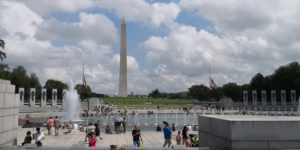 Washington DC Monument and Fountain