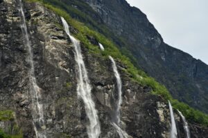 Waterfalls by Geirangerfjord
