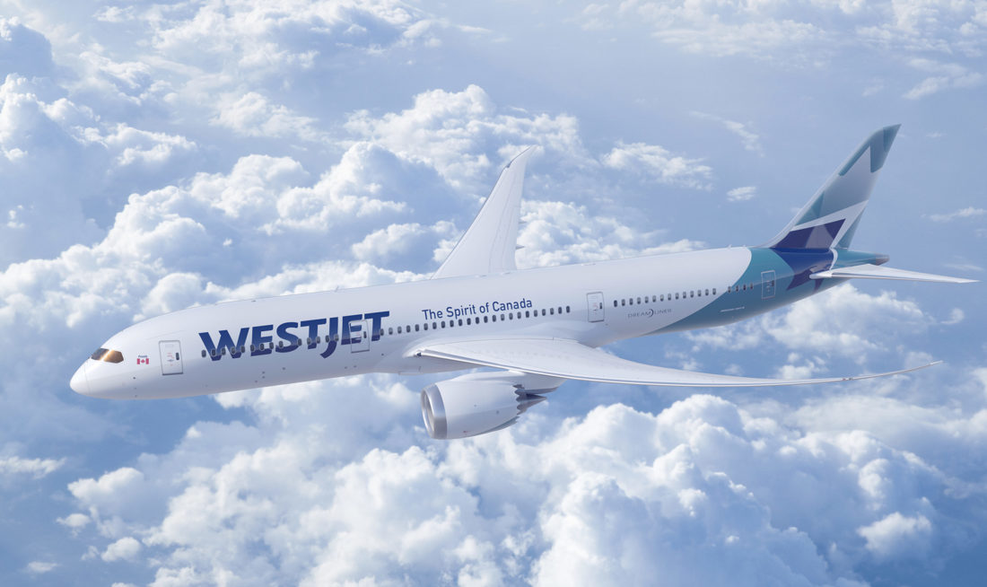 WestJet 787 dreamliner big