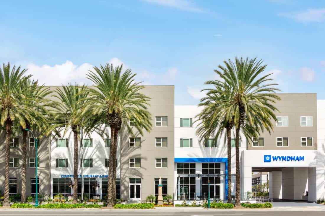 Wyndham Anaheim exterior view