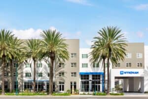 Wyndham Anaheim exterior view