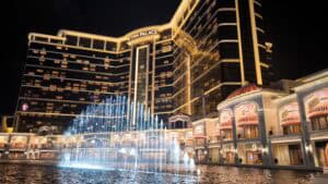 Wynn Palace Fountain Macau