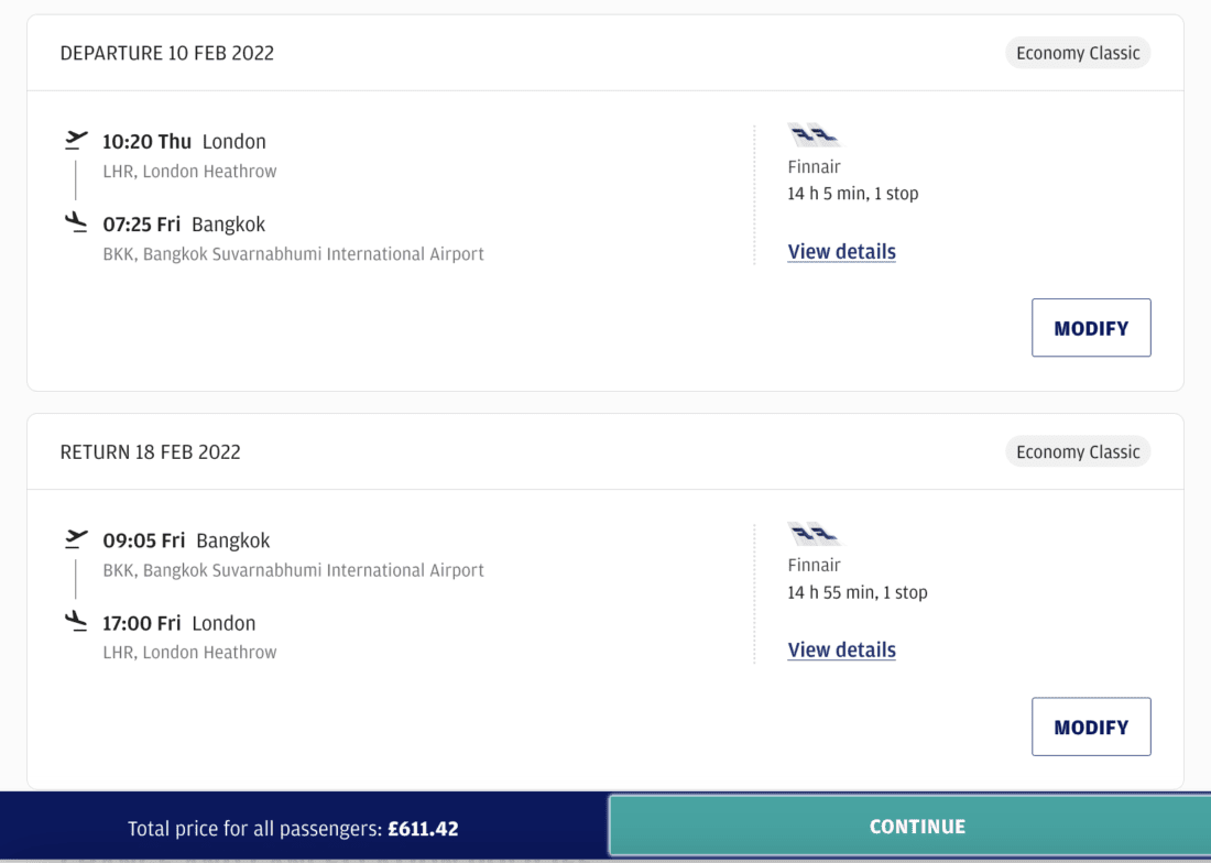 Finnair Discount Code 15 on Flights from Northern Europe & UK to
