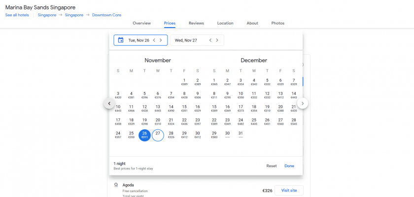Hotel Rates Calender Google Hotels: Finding the Cheapest Dates for a Stay