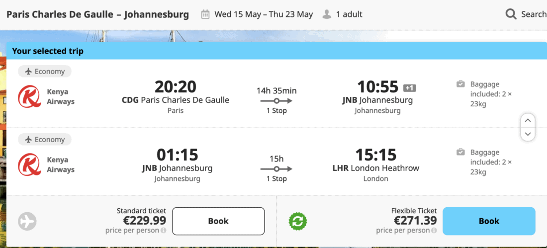 Johannesburg, Seychelles, Mauritius and More: €229 Kenya Airways Open ...