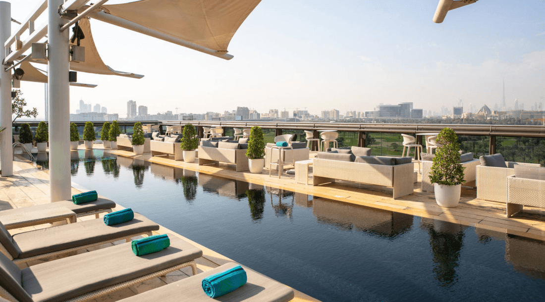 jumeirah creekside hotel rooftop