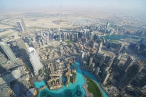 Aussicht Burj Khalifa Dubai