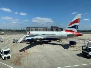 British Airways BA1 Flugzeug