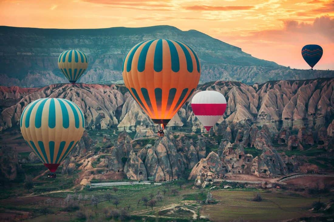Heissluftballons Cappadocia bei Kayseri