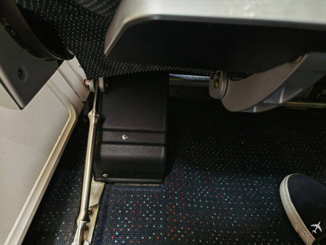IFE box and footrest