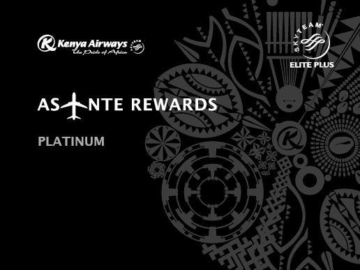 Kenya Asante Platinum tier perks