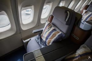 Lufthansa Business Class Sitz