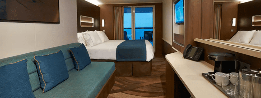 Norwegian Escape Balcony Cabin