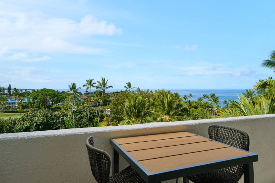 Ocean view from balcony (Partial Ocean View)