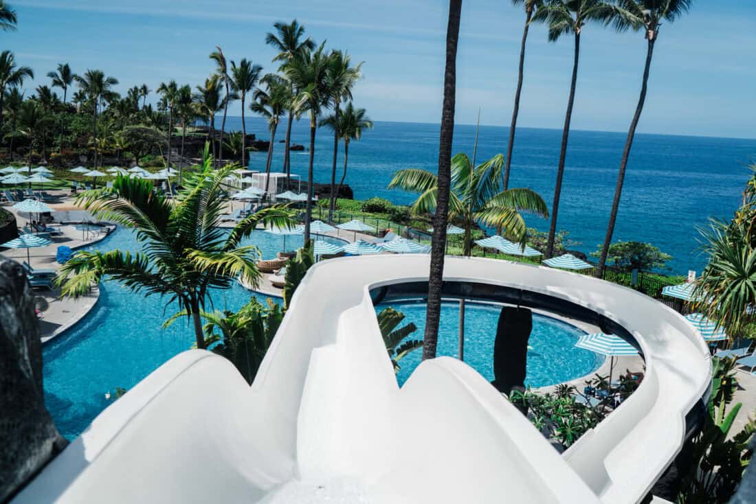 Outrigger Kona Waterslide