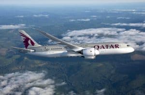 Qatar Airways Boeing 787 InFlight