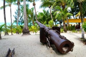 Artillerie auf Saipan