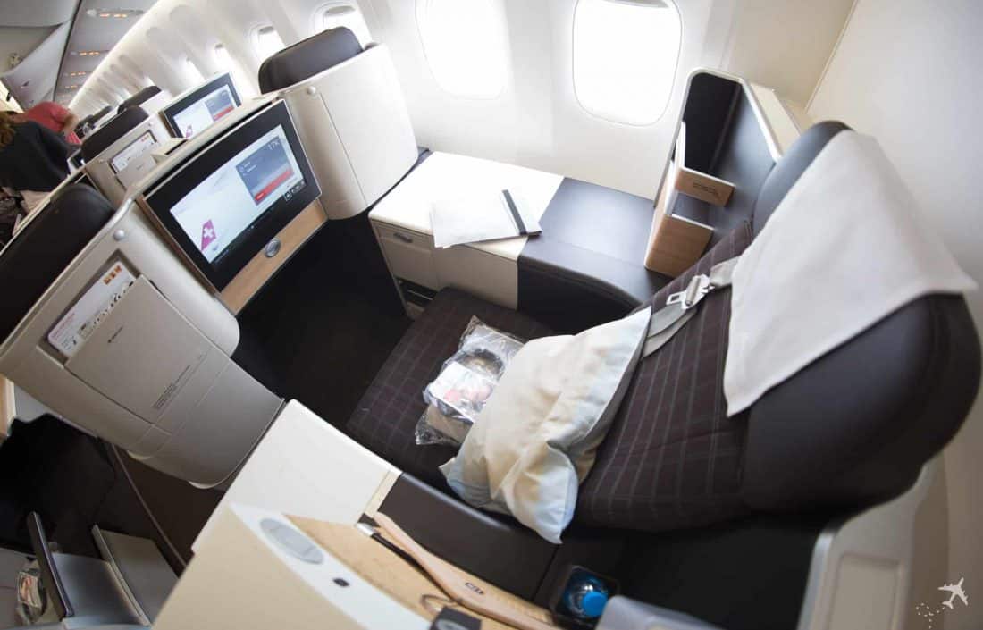 Swiss Boeing 777 Business Class Privacy Seat