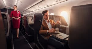 Turkish Airlines Business Class Sitz