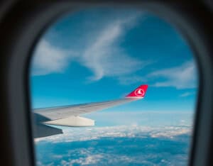 Turkish Airlines Fenster