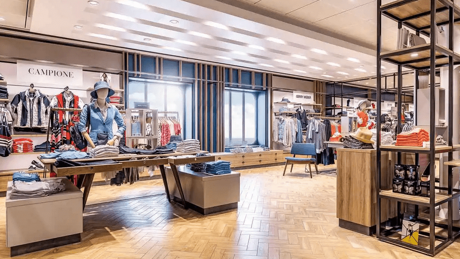 Mein Schiff 4 onboard shop