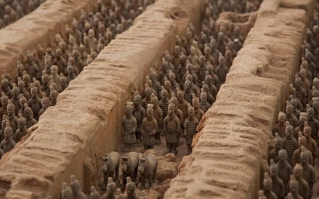 Terrakotta Armee Xi'an Xian China