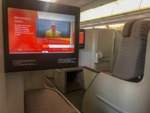 Iberia Business Class Monitor Safety Video
