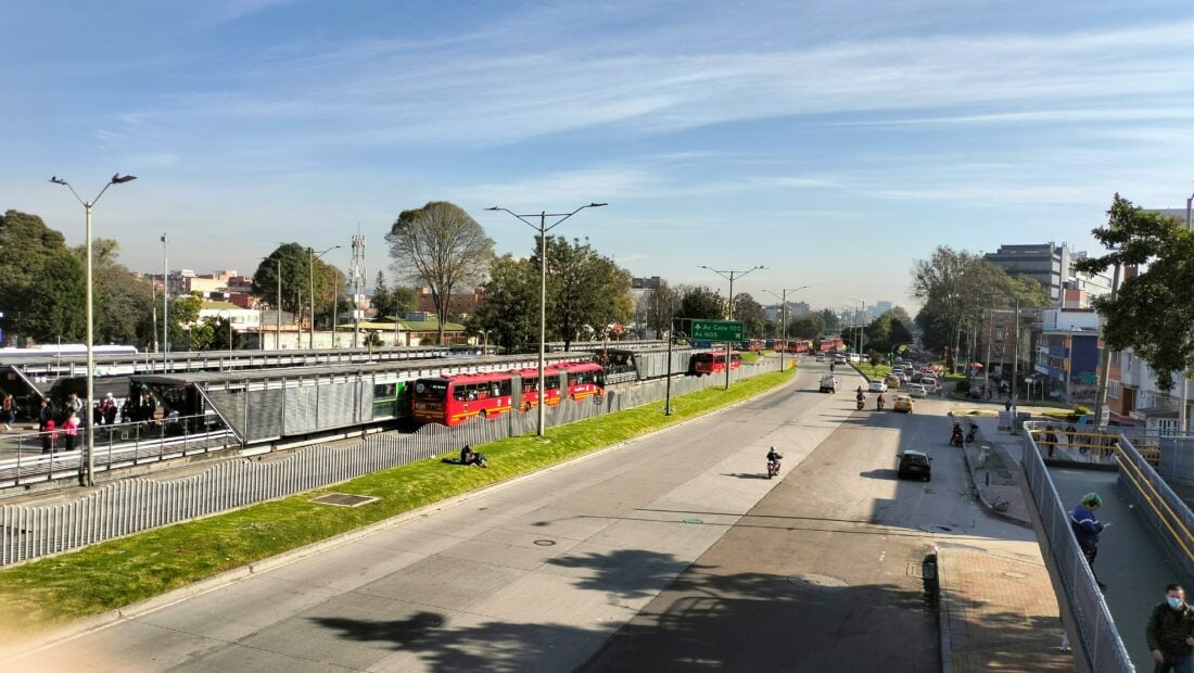Bogotá Colombia Road