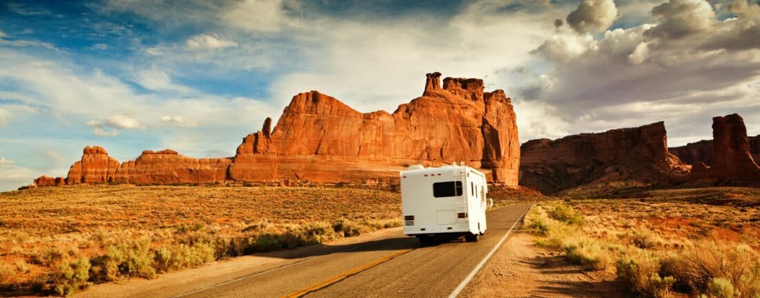 Casa Rodante en el Grand Canyon National Park en Arizona, EEUU