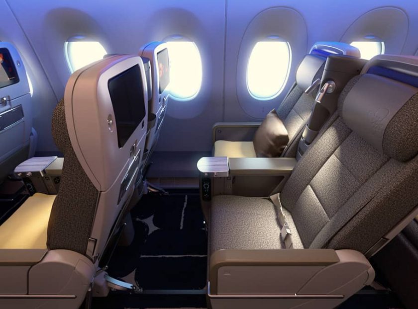 China Airlines Premium Economy Class Seat