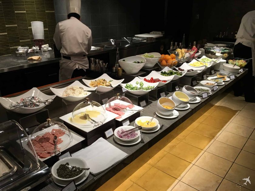 Hilton Tokyo Japanese breakfast