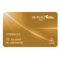 OK Plus gold card