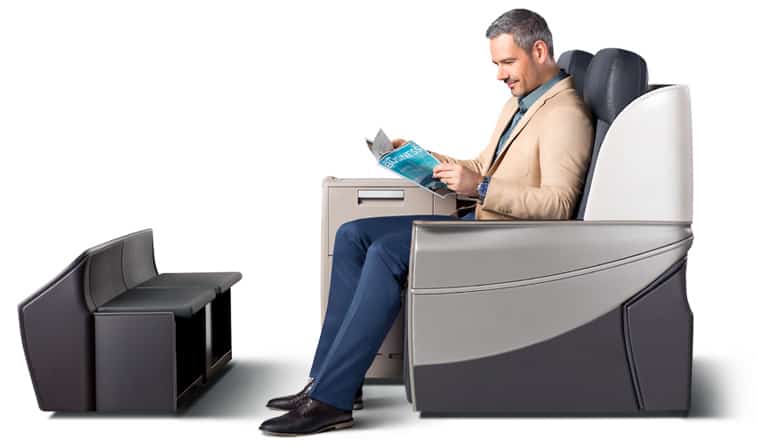 Turkish Airlines Business Class Seat