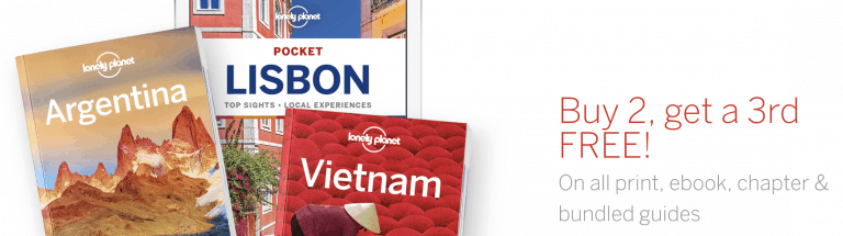 lonely planet buy 2 get 3 offer may19